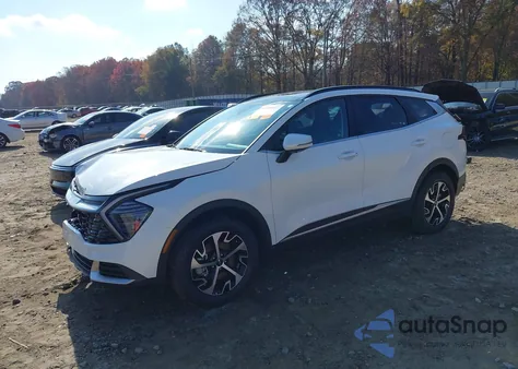 2024 Kia Sportage Hybrid Ex из США, поврежденный, VIN KNDPVCDG1R7163656